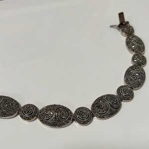 Sterling silver bracelet in box